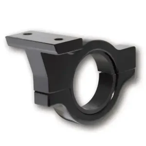 HIGHSIDER Aluminium Lenkerschelle, schwarz, für Kontrollanzeige 360-230. Passend für 22mm und 1 Zoll (25,4 mm) Lenker. 2xM3 Löcher, Lochabstand 15mm Billig