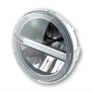 Top-Seller 5 3/4 Zoll LED Hauptscheinwerfereinsatz TYP 6, rund, Fern-, Abblend-, Tagfahrlicht und Standlichtring