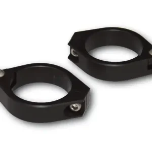HIGHSIDER CNC Alu Standrohrschellen, 42-43 mm, schwarz, 1 Set Saisonangebot