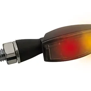 LED Rück-, Bremslicht, Blinker BLAZE in schwarz mit getönten Glas, 1Paar, E-geprüft. Highlight