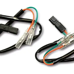 Passt an diverse BMW Modelle, siehe Bild, 2 Kabel mit Rundsteckhülsen. Ausverkauf