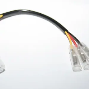 Rücklicht-Adapterkabel TYP 8 für div. Ducati Modelle, z.B. 848/1098/1198, 3 Kabel mit Rundsteckhülsen. Solange Der Vorrat Reicht