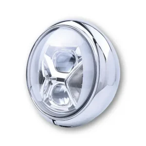 7 Zoll LED Scheinwerfer SANTA FE TYP 8 mit Tagfahr- und Kurvenlicht, E-geprüft, in verschiedenen Farben erhältlich. Must-Have