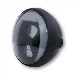 7 Zoll LED Scheinwerfer BRITISH-STYLE TYP 8 mit Tagfahr- und Kurvenlicht, E-geprüft, in verschiedenen Farben erhältlich. Sale