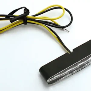 HIGHSIDER STRIPE LED Einbaublinker, für vorne und hinten E-geprüft, klares Glas 1 Set Saisonangebot