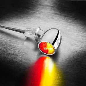 Kellermann Atto® DF 3in1 LED Blinker mit Rück- & Bremslicht – Chrom – Motorrad Bestpreis