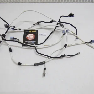 Ausverkauf Suzuki GSX 1300 BK B-King Bremsleitungen ABS Stahlflex komplett weiss