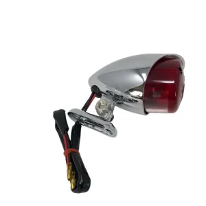 Kostenfreie Lieferung Highway Hawk Rücklicht "Hawk" mit E-mark - chrom (1 Stk.)