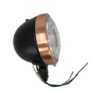 Highway Hawk Zusatzscheinwerfer 4 1/2" mit E-mark H3 12V 55W  - schwarz/ kupfer (1 Stück) Meistverkauft