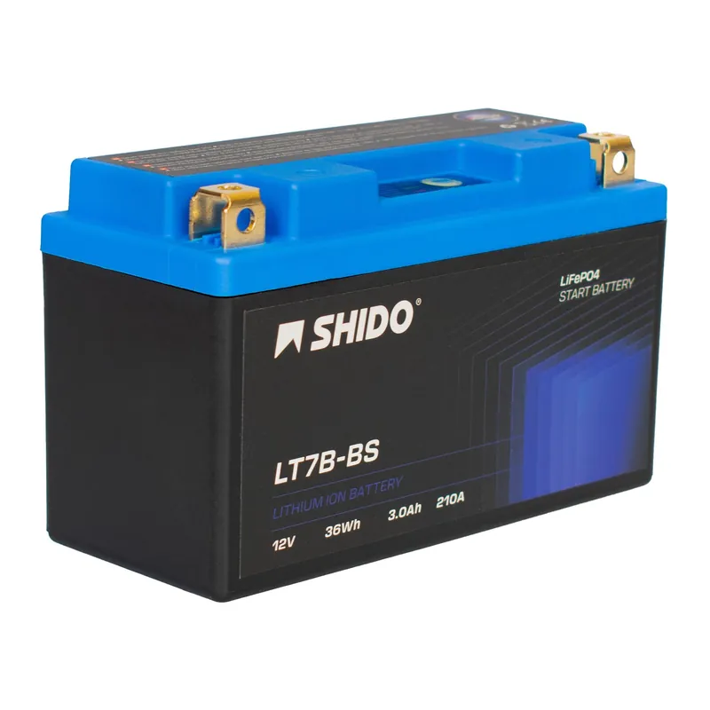Jetzt Bestellen Shido Batterie 12V 3AH6AH YT7B-BS Lithium-Ionen 50719 LT7B-BS LION -S-
