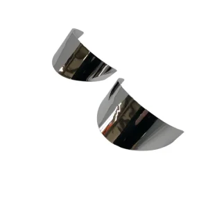 Highway Hawk Blinkerschirme, Blinkervisiere (1 Paar) "Glatt" Kawasaki EN, Kawasaki W, Kawasaki VN Meistverkauft