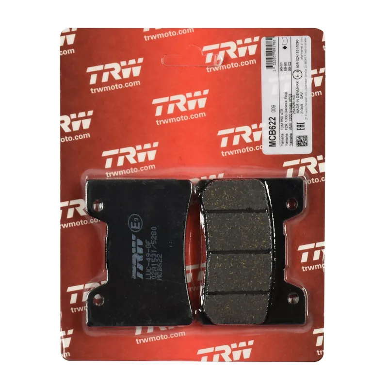 TRW Bremsbelag organisch MCB622 Neu Im Sortiment