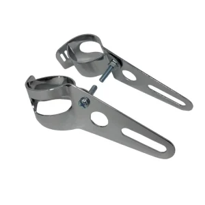 Highway Hawk Lampenhalterschellen seitl. Befestigung / 37 mm - 42 mm (2 Stück) Top-Angebot