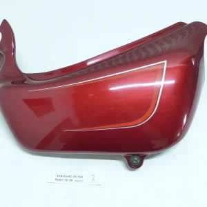 Garantierte Lieferung Kawasaki EN500 Seitendeckel Verkleidung rechts rot