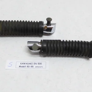 Kawasaki EN500 Soziusrasten paar Fußrasten hinten Preisknaller