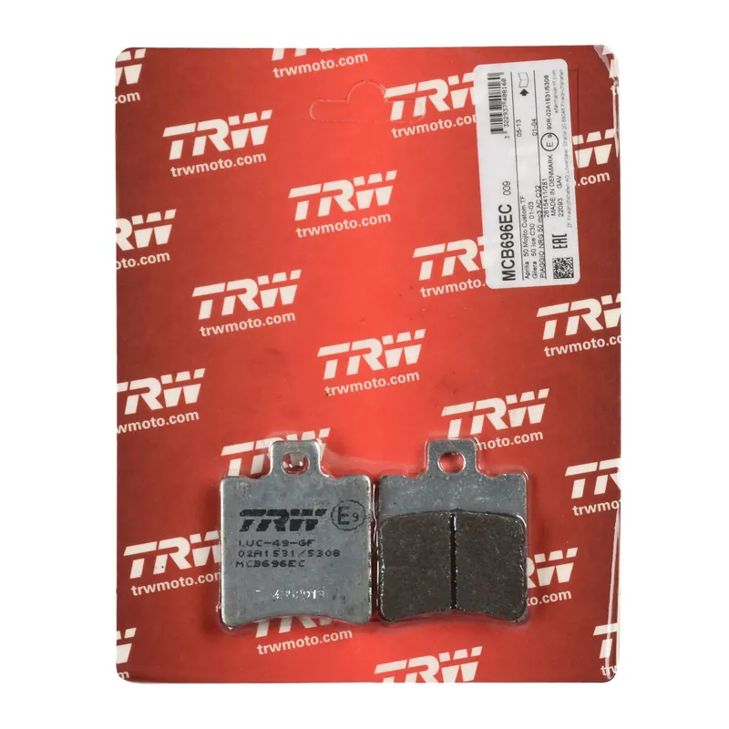Kostenfreie Lieferung TRW Bremsbelag organisch MCB696EC