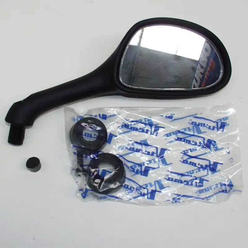 Gratis Versand V Parts Spiegel rechts schwarz E473d