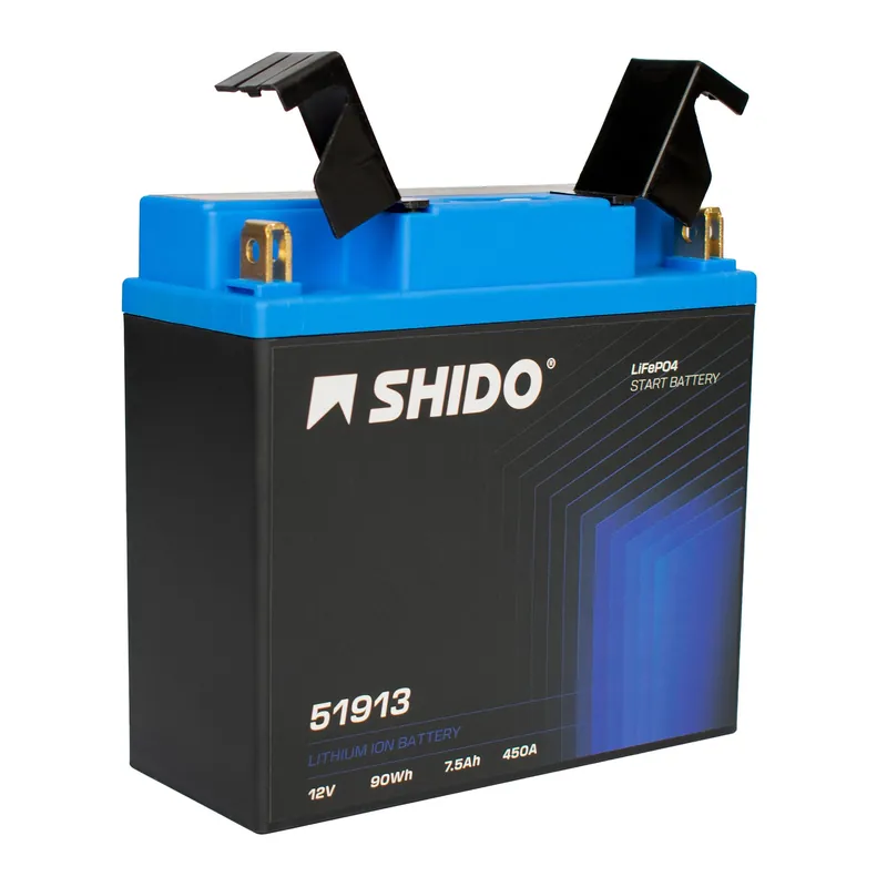 Shido Batterie 12V 7,2AH19AH 12N19 Lithium-Ionen 51913 51913 LION -S- Direktkauf