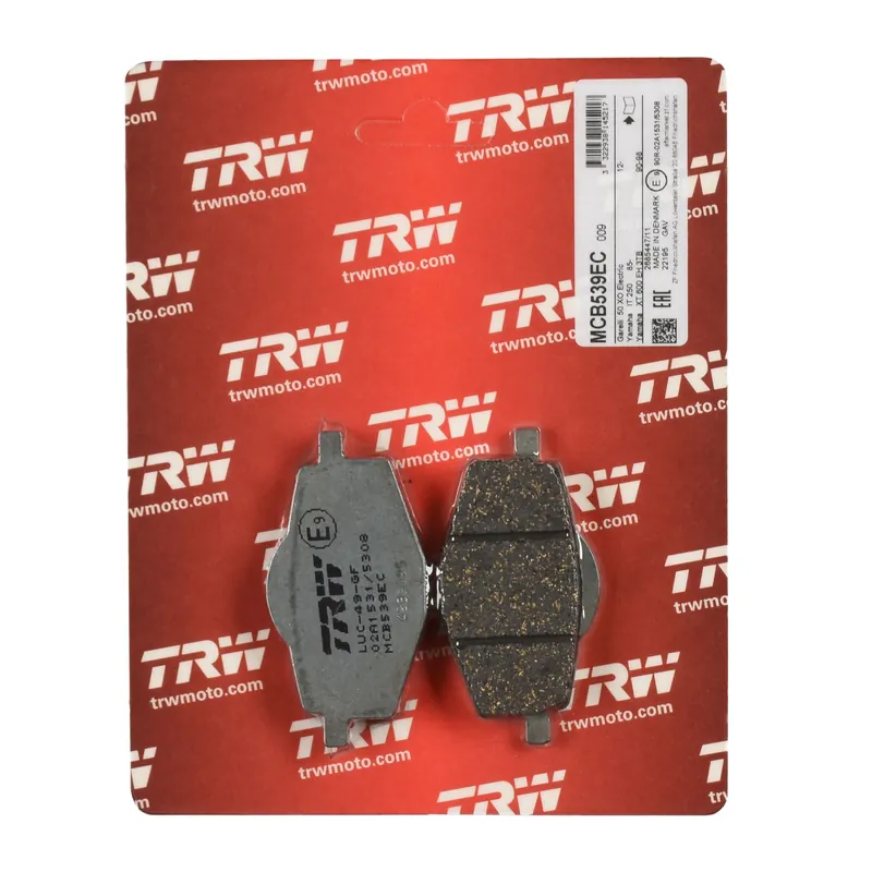 TRW Bremsbelag organisch MCB539EC Jetzt Bestellen