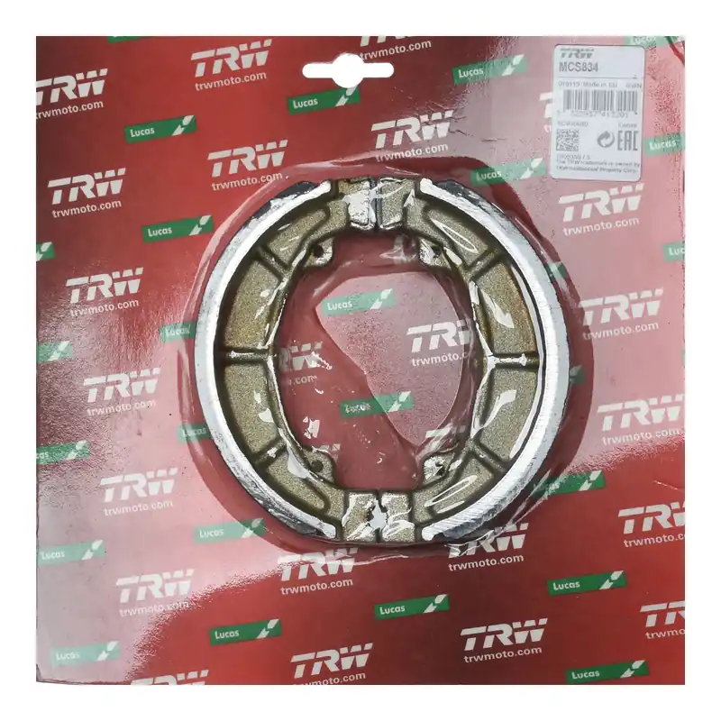Markenprodukt TRW Bremsbacken Bremsbelag MCS834