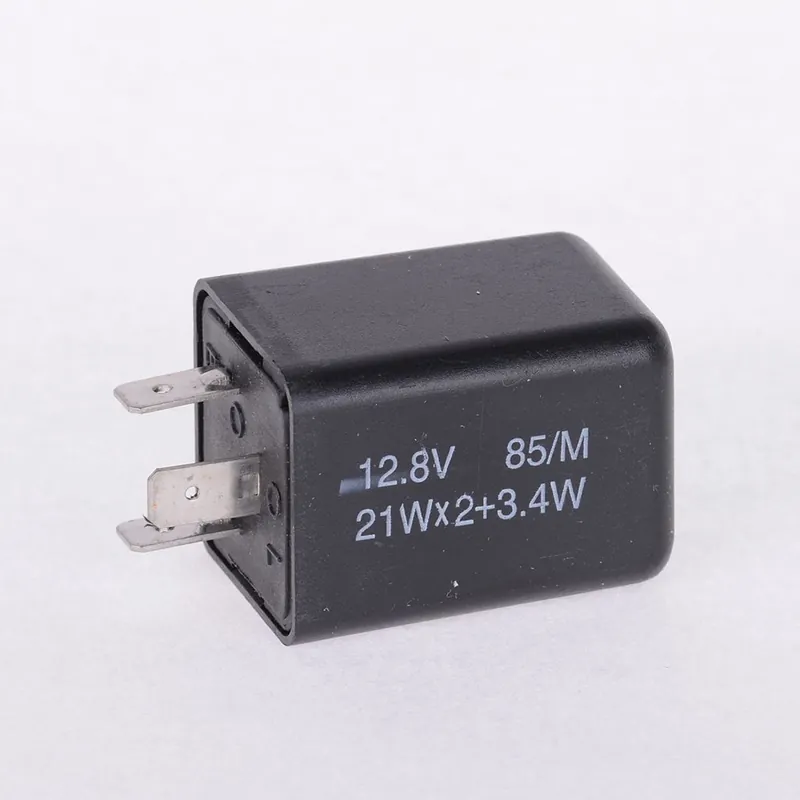 Zertifiziert MotoLibre Blinkrelais 6+12V 3 Pol. elektr. 55RS1201