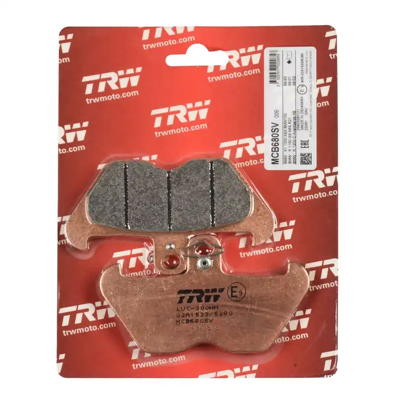 Preisreduziert TRW Bremsbelag Sinter Street MCB680SV