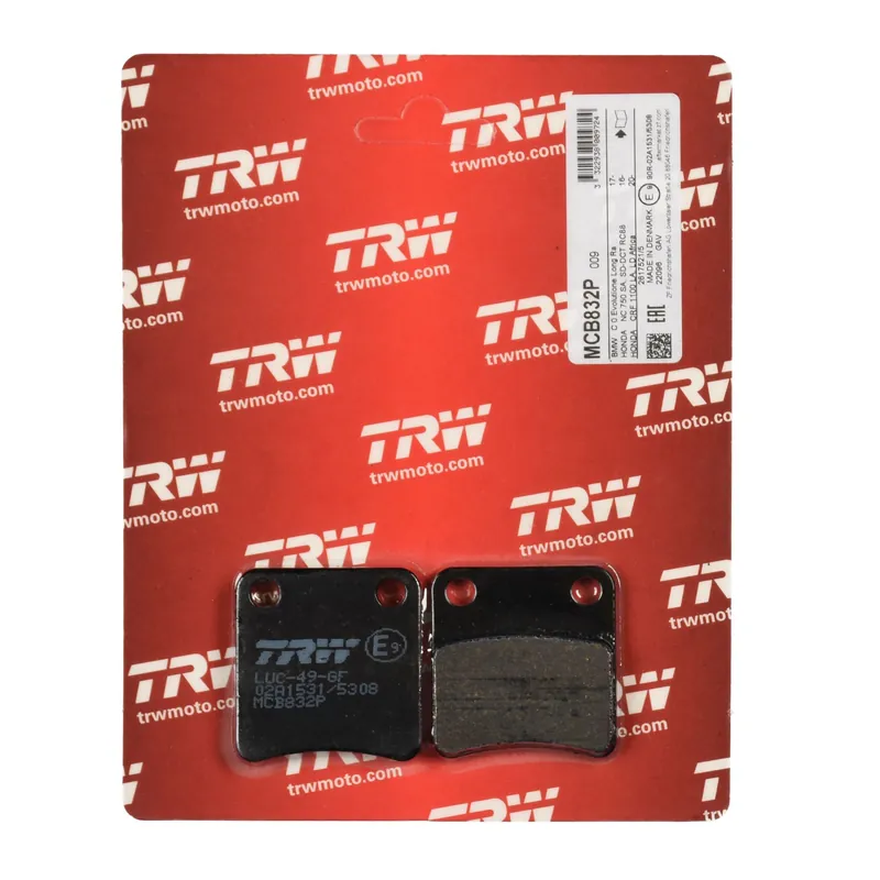 TRW Bremsbelag Parkbremse MCB832P Neuheit