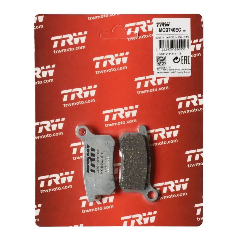 TRW Bremsbelag organisch MCB740EC Preiswert