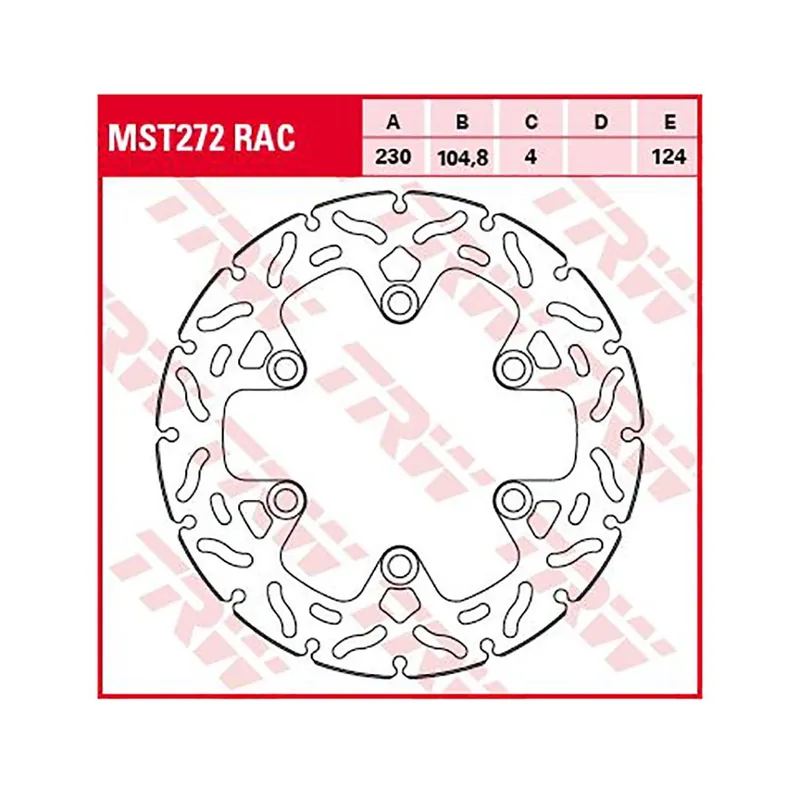 Kostenloser Rückversand TRW Bremsscheibe MST272RAC