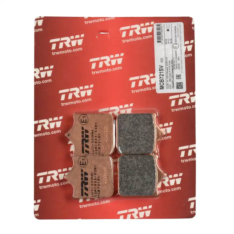 Beliebt TRW Bremsbelag Sinter Street MCB721SV