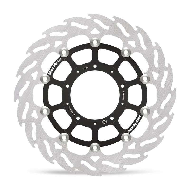 Markenware Moto-Master Bremsscheibe Flame vorn rechts schwimmend mit ABE 113186