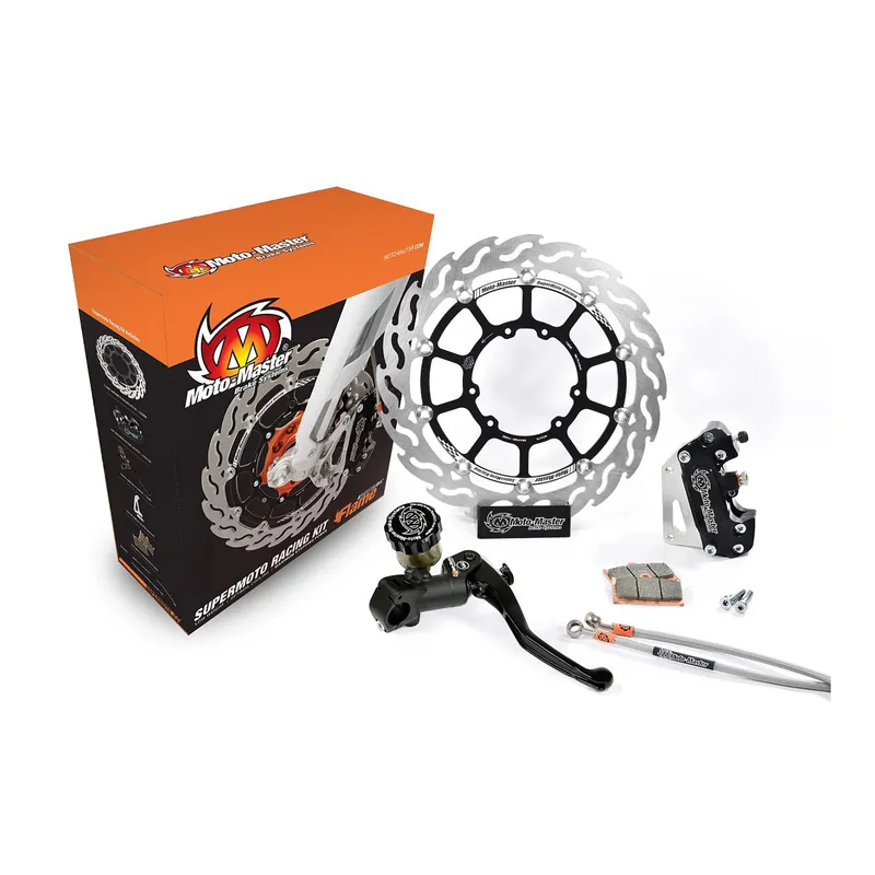 Moto-Master Supermoto Kit 320 Flame Bremsscheibe Bremssattel Bremspumpe 313028 Markenprodukt