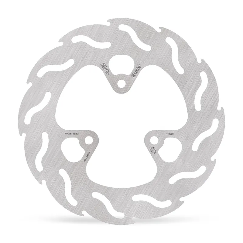 Zertifiziert Moto-Master Bremsscheibe Flame hinten starr mit ABE 110208