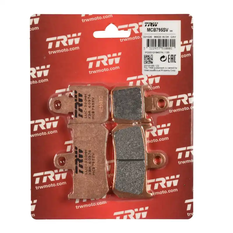 Bestpreis TRW Bremsbelag Sinter Street MCB795SV