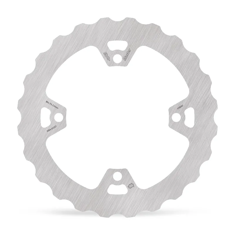 Neue Kollektion Moto-Master Bremsscheibe Nitro hinten starr Mud/Schlamm mit ABE 110642