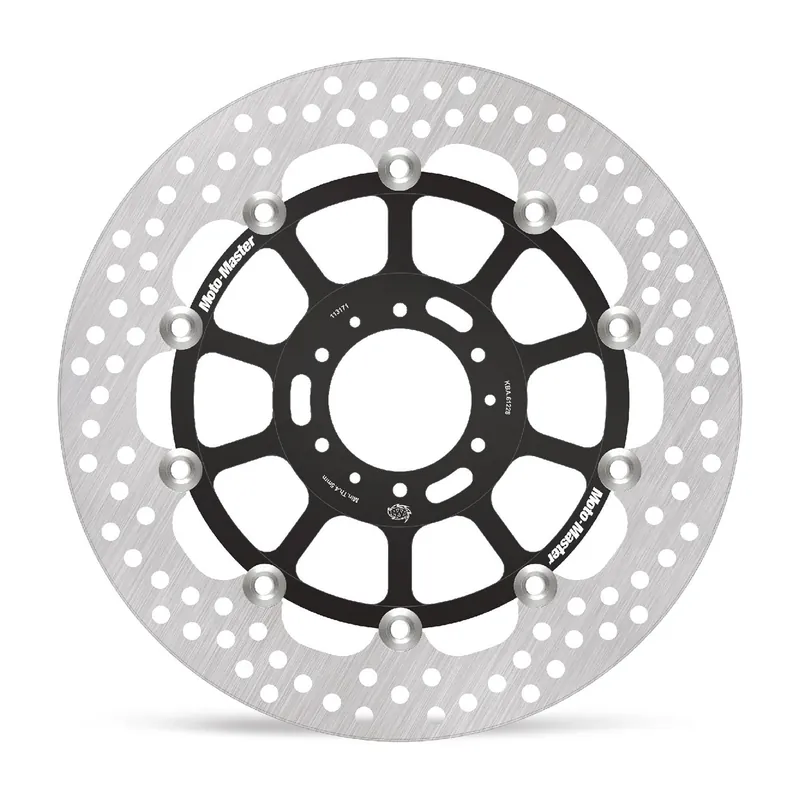 Kostenloser Versand Moto-Master Bremsscheibe Halo vorn schwimmend mit ABE 113171