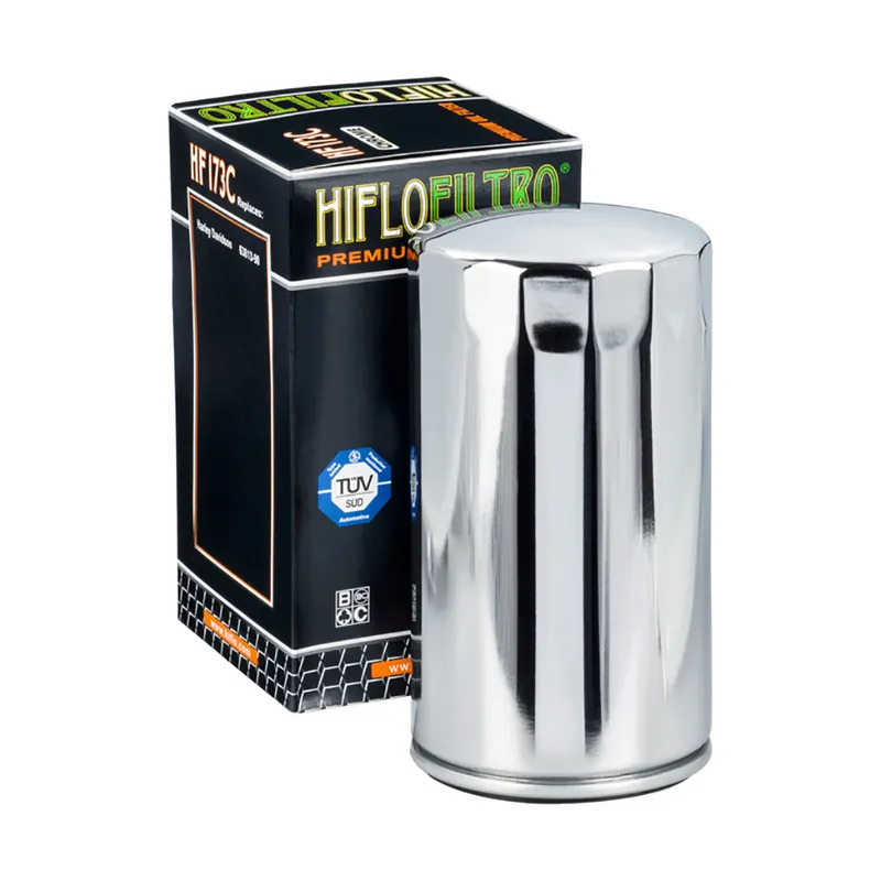Hiflo Ölfilter Chrom HF173C Echt