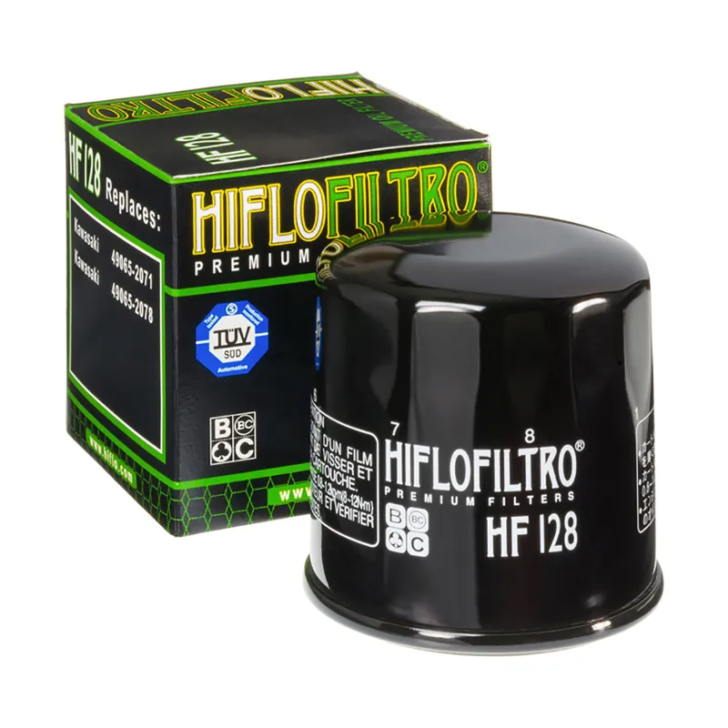 Hiflo Ölfilter Schwarz HF128 Schneller Versand