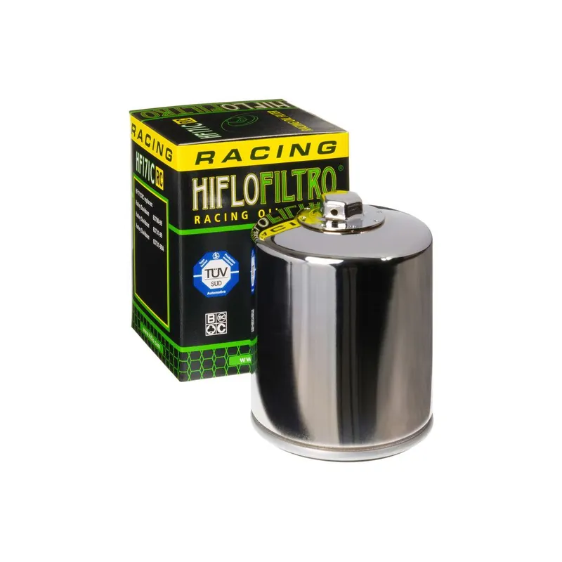 Hiflo Ölfilter Chrom Racing Ölfilter HF171CRC Sonderangebot