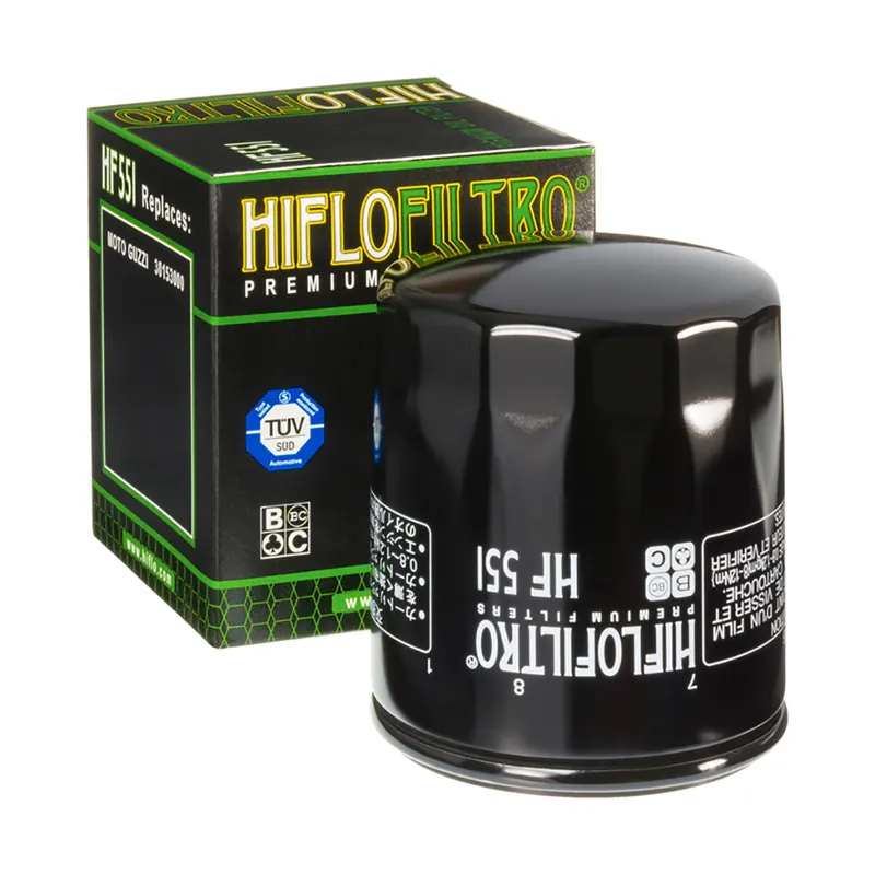 Hiflo Ölfilter Schwarz HF551 Top-Preis