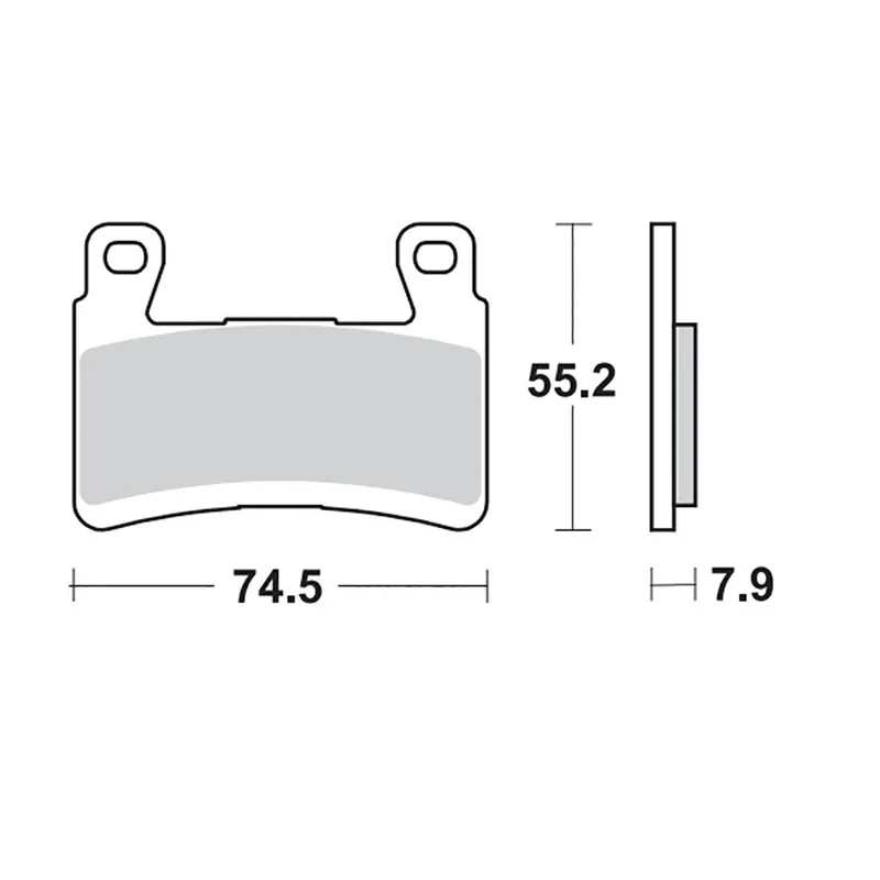 Moto-Master Bremsbelag RoadPRO Sinter vorn 407901 Kostenfreie Lieferung