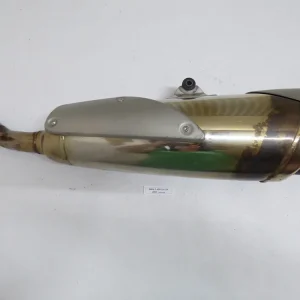 Kostenloser Rückversand BMW F650 CS K14 Scarver Auspuff original 7659986 Zeuna 2258067001