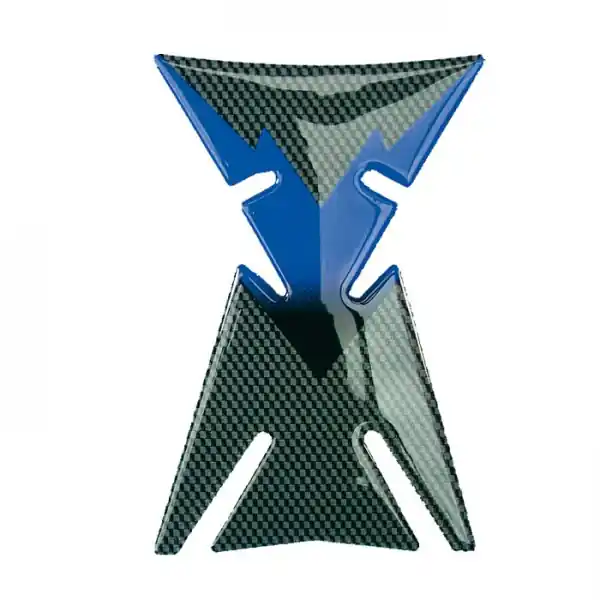Tankpad Carbon "Space" blau Nur Für Kurze Zeit