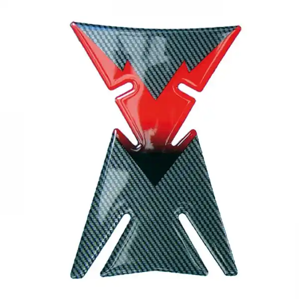 Tankpad Carbon "Space" rot Letzte Chance