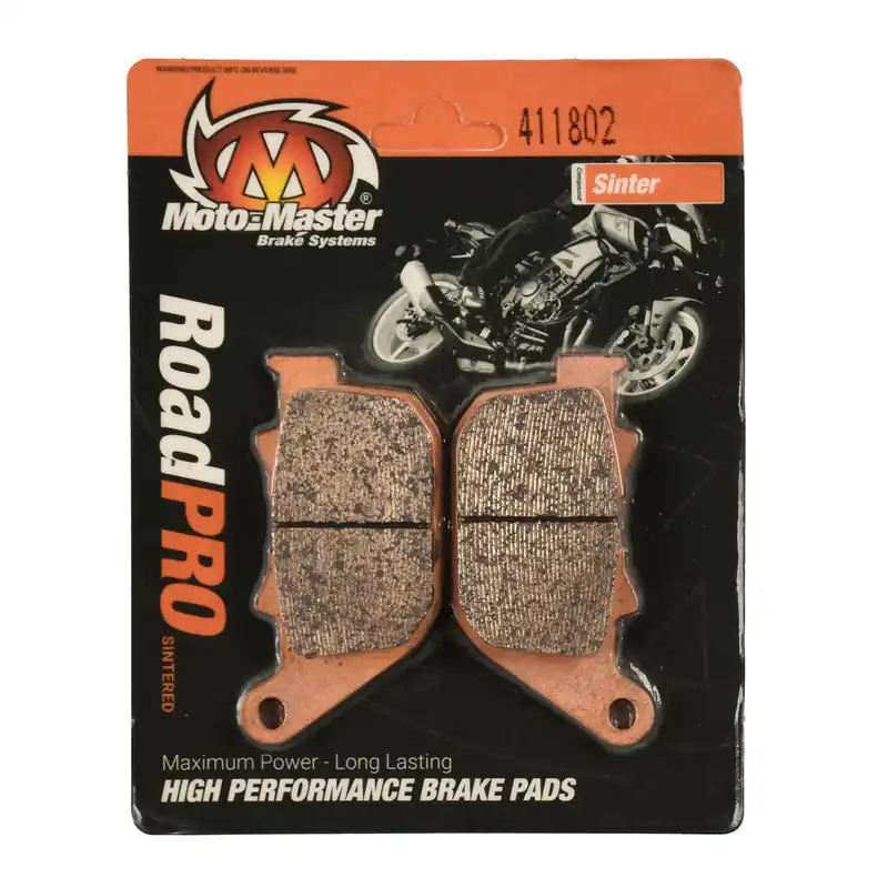 Kostenloser Rückversand Moto-Master Bremsbelag RoadPRO Sinter hinten 411802