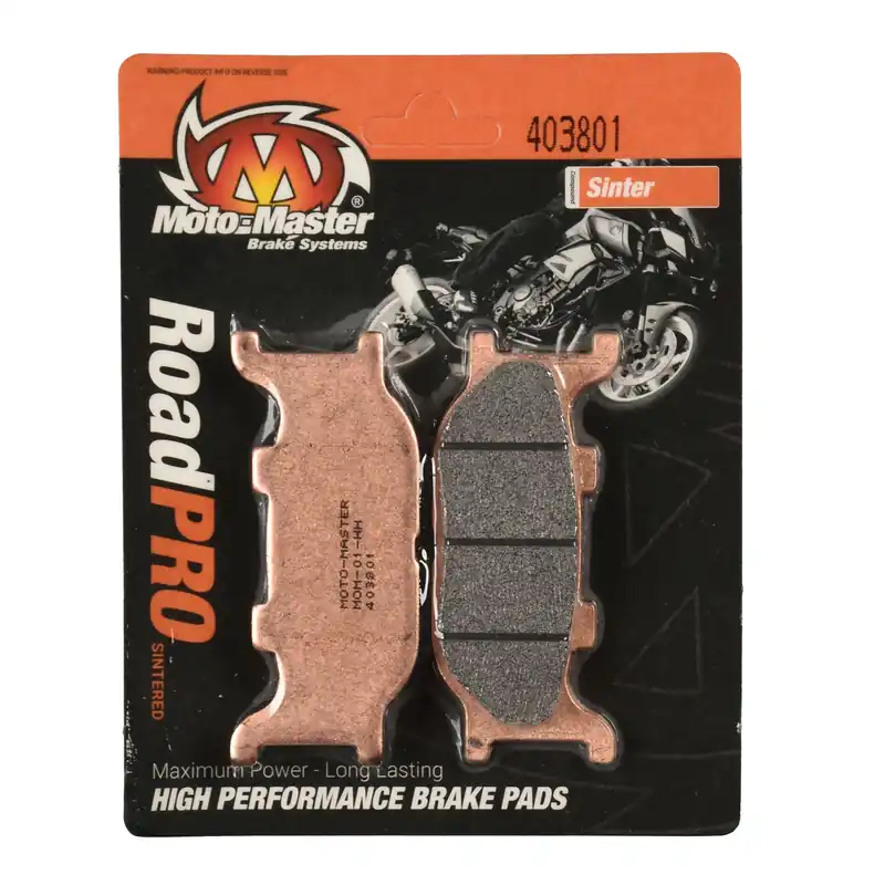 Moto-Master Bremsbelag RoadPRO Sinter vorn 403801 Kostenloser Rückversand
