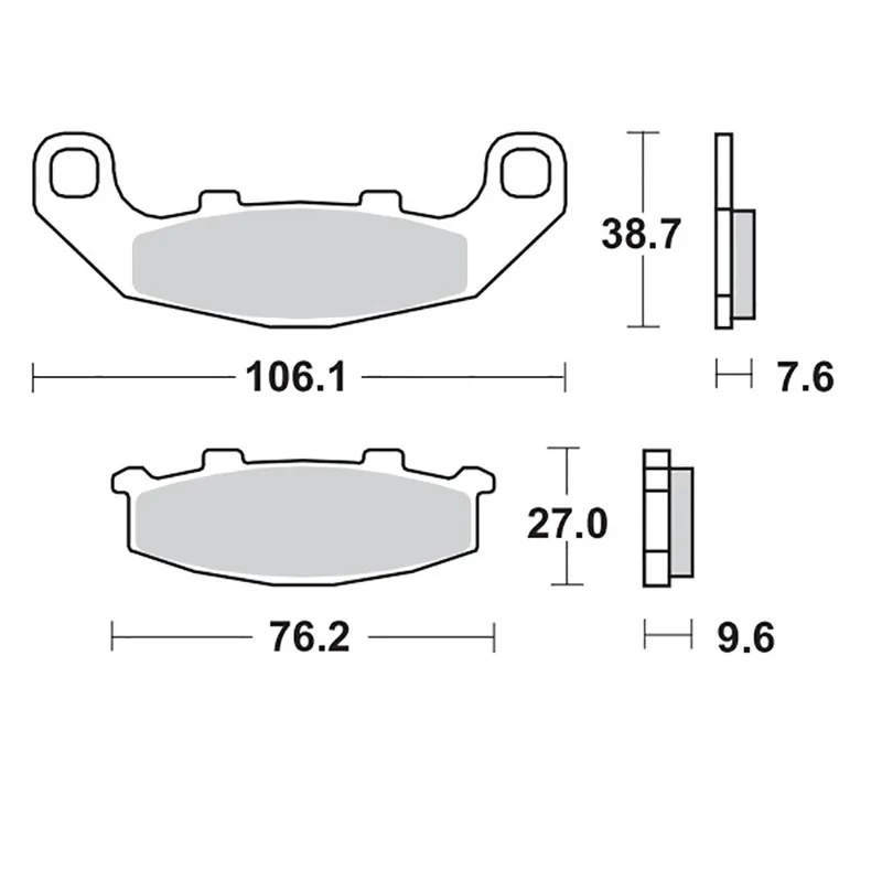 Moto-Master Bremsbelag RoadPRO Ceramic 410104 Rabatt