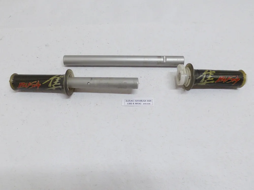 Schneller Versand Suzuki GSX1300R WVA1 Hayabusa Lenkerstummel links rechts mit Griffen