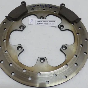 Sonderangebot BMW F650 CS K14 Scarver Bremsscheibe hinten mit Belägen