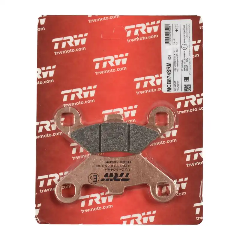 Nur Für Kurze Zeit TRW Bremsbelag Sinter MCB874SRM